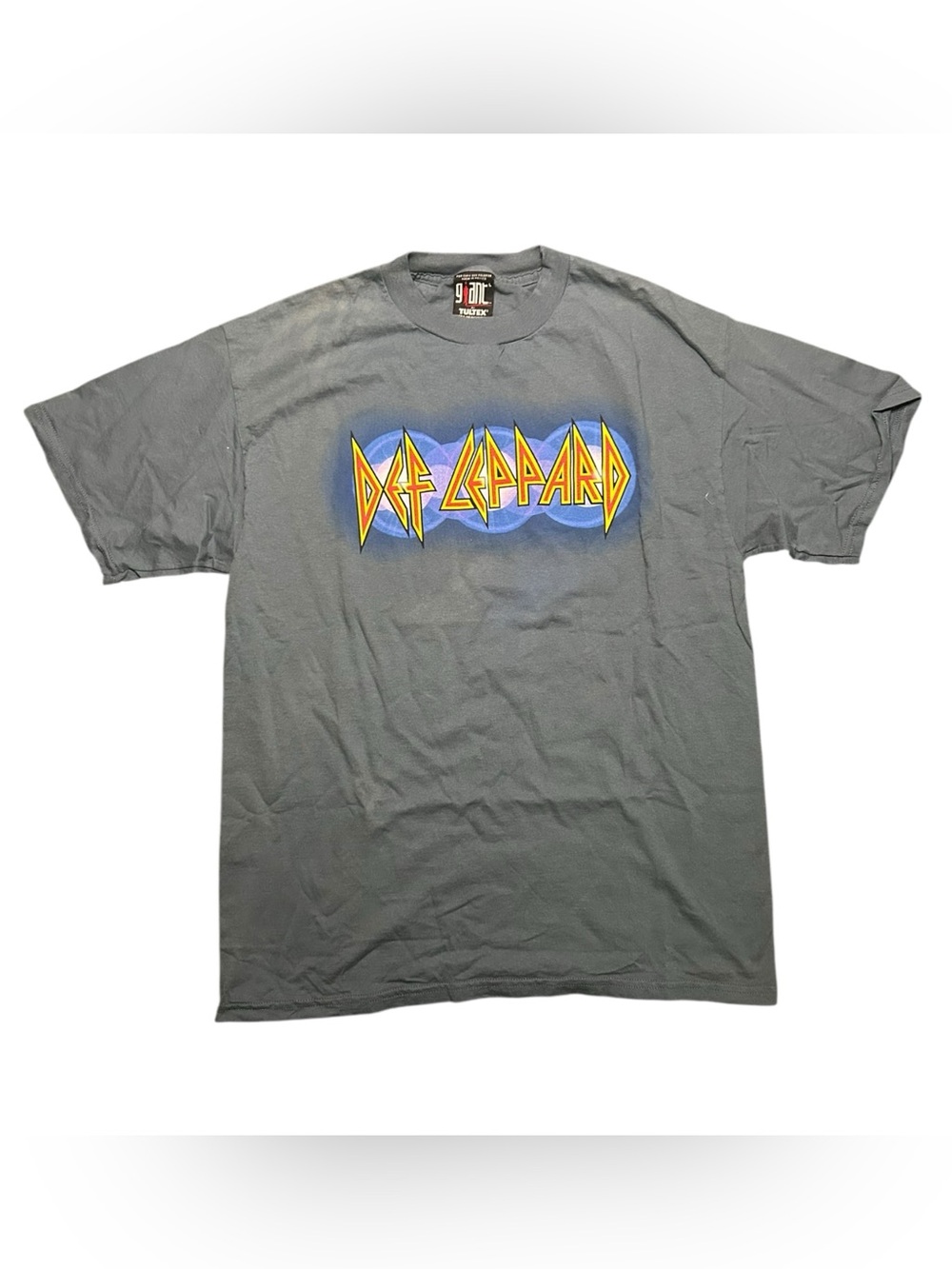 Vintage 90s Def Leppard Euphoria Tour T Shirt 1999 Giant Tag Size Large L